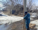 В алтайском селе из-за паводка подтопило 10 приусадебных участков