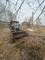 На пригородной территории района продолжаются мероприятия в рамках месячника весенней санитарной очистки