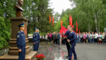 История в бронзе: в Барнауле открыли бюст маршала Великой Победы Георгия Жукова. Фото