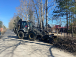 Противопожарный субботник состоялся в пригороде Индустриального района