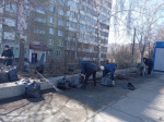 Предприятия потребительского рынка принимают участие в месячнике санитарной очистки и благоустройства