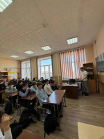 Амбассадоры ФП «Профессионалитет» 10 апреля провели увлекательное мероприятие "Профессионалитет": Ты в хорошей компании» в МАОУ «Лицей №52», где обучаются кадеты. В ходе мероприятия ребята узнали о перспективных направлениях обучения и работы, и вы можете воспользоваться этими возможностями уже сейчас! Не упусти свой шанс узнать больше о "Профессионалитет" и построить крутую карьеру! Приходи к нам на День открытых дверей 12 апреля!