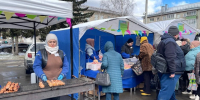 В сквере им. Германа Титова состоялась предпраздничная пасхальная ярмарка - Администрация г. Барнаул