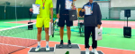 Наши теннисисты на пьедестале чемпионата г.Магадан
