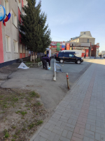 К общегородскому субботнику присоединились предприятия Железнодорожного района