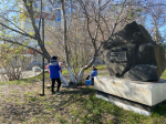 В Железнодорожном районе прошел общегородской субботник