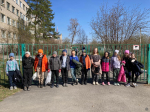 Центральный район принял участие в общегородском субботнике