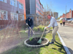 Центральный район принял участие в общегородском субботнике