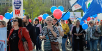 Первомай в Барнауле/ Фото: amic.ru - ИА Амител
