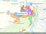 Карта отключения горячей воды в Барнауле