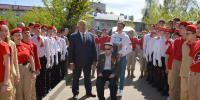 Участникам Великой Отечественной войны Дмитрию Позднякову, Геннадию Окорокову и Татьяне Ищенко вручили памятную медаль «Почетный гражданин города» - Администрация г. Барнаул