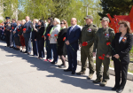 «Свеча памяти»: в сквере имени Германа Титова состоялся митинг в преддверии Дня Победы