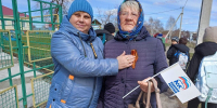 Алтайские единороссы участвуют в акции «Георгиевская лента» - Единая Россия