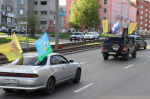 Алтайские социалисты организовали автопробег к 80-летию Победы