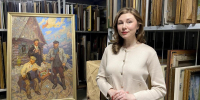 Художественный музей принял участие в акции «Родина встречает Победителей!» Музея-заповедника «Шушенское» - Художественный музей