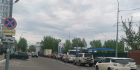 Автомобилисты Барнаула застряли в 8-бальных пробках вечером перед выходными - Комсомольская Правда
