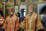 Глава Алтайской митрополии принял участие в праздничной Божественной литургии в Знаменском соборе г. Кемерова