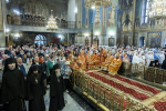Глава Алтайской митрополии принял участие в праздничной Божественной литургии в Знаменском соборе г. Кемерова
