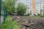 В Ленинском районе приступили к благоустройству дворов по нацпроекту «Инфраструктура для жизни»