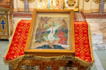В день Преполовения Пятидесятницы, митрополит Сергий совершил Литургию в кафедральном соборе