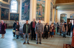 В день Преполовения Пятидесятницы, митрополит Сергий совершил Литургию в кафедральном соборе