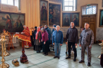 В день Преполовения Пятидесятницы, митрополит Сергий совершил Литургию в кафедральном соборе