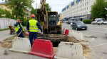 Реконструкция водопровода на Социалистическом проспекте / Фото: "Росводоканал Барнаул"