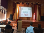 Преподаватели кафедры ТХПЗ провели профориентационный час для школьников лицея №112