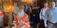 Архипастырь совершил Литургию в храме преподобного Макария Алтайского села Акутиха - Алтайская митрополия