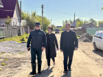 Паводковая ситуация в микрорайоне Затон находится на ежедневном контроле