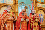 В день памяти равноапостольных Мефодия и Кирилла в Знаменском храме женского монастыря в Барнауле прошло соборное Богослужение