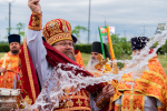 В день памяти равноапостольных Мефодия и Кирилла в Знаменском храме женского монастыря в Барнауле прошло соборное Богослужение