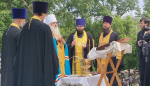 Большой купол сегодня установили на Спасо-Сергиевском соборе в городе Барнауле