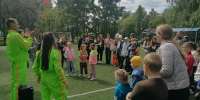 В преддверии Дня защиты детей на спортивной площадке в сквере Химиков состоялось подведение итогов творческих конкурсов - Администрация г. Барнаул