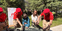В парке «Центральный» прошла праздничная программа, посвящённая Дню защиты детей - Администрация г. Барнаул