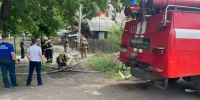 Два человека погибли при крупном пожаре в Рубцовске - Телеканал Катунь 24