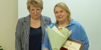 Сотрудники Барнаульского филиала Московского протезно-ортопедического предприятия получили награды в честь Дня социального работника - Администрация г. Барнаул