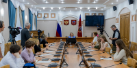 Пресс-конференция в Правительстве Алтайского края - Администрация Алтайского края