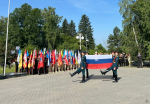 В День России в Барнауле состоялась торжественная церемония поднятия государственного флага