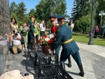 В День России в Барнауле состоялась торжественная церемония поднятия государственного флага
