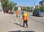 «Автодорстрой» приводит в порядок участки вдоль дорог