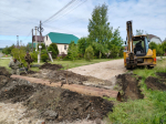 На пригородной территории Барнаула продолжается проведение противопаводковых мероприятий
