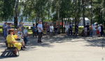 «Этих дней не забыть никогда»: в сквере им. Германа Титова состоялось мероприятие, посвященное Дню памяти и скорби