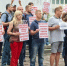 Митинг пострадавших от малоэтажных застройщиков в Новосибирске/ Фото: предоставлено amic.ru участниками митинга - ИА Амител