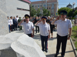 В Барнауле открыли памятный знак представителям судебной системы - фронтовикам