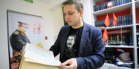 Сергей Матасов в "Сталин-центре" / Фото: amic.ru, Екатерина Смолихина - ИА Амител