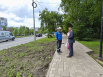 В Барнауле продолжают восстанавливать нарушенное благоустройство после проведения земляных работ