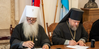 Состоялось подписание соглашения о сотрудничестве Алтайской митрополии с Общественной палатой Алтайского края - Алтайская митрополия
