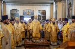 Архиерейской богослужение в Неделю 3-ю по Пятидесятнице