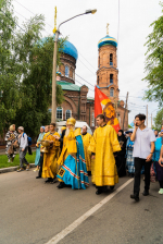 Из Барнаула вышел 27-й Всероссийский крестный ход в с. Коробейниково